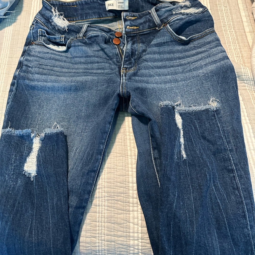 BKE Gabby Dark Blue Denim